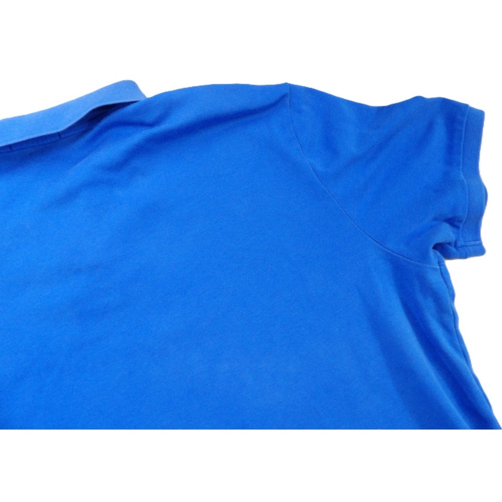 Polo Ralph Lauren Shirt Men XL Blue Yellow Pony Short Sleeve Cotton Knit Casual - Picture 13 of 16